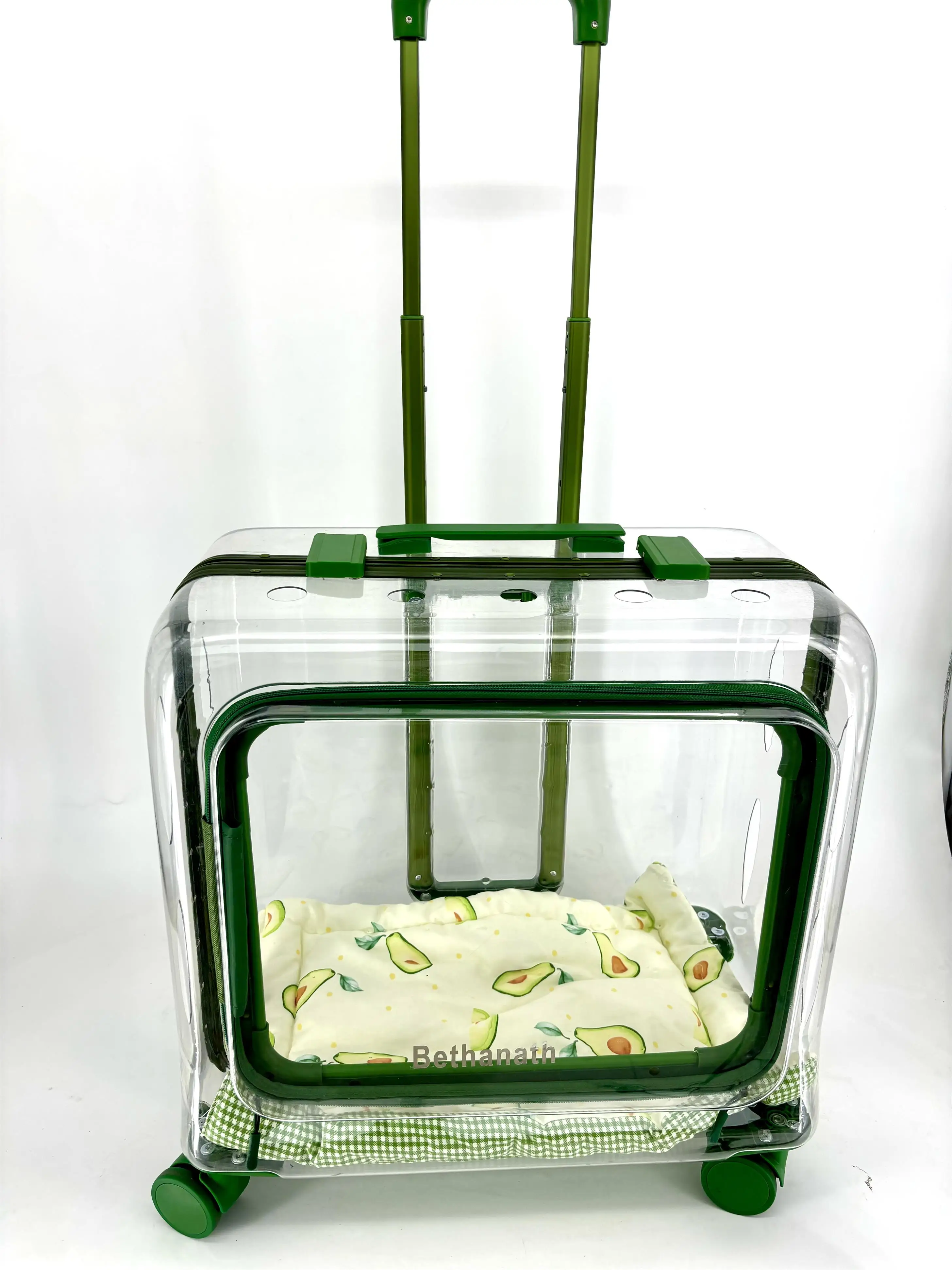 summus finis pellucidum PC informibus pet carrier trahit velit peregrinatione causa